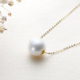 Natural Freshwater Pearl Passepartout Necklace - Minihomy