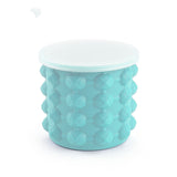 Silicone Ice Maker Quick Cold Ice Bucket - Convenient Ice Cube Storage