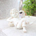 Home Decor Resin Craft With Firefly Jar Garden Statue Children Desktop Accessories - Minihomy