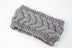 Acrylic Thick Wool Knitted Headband Diagonally Crossed Hair Accessories For Women - Minihomy