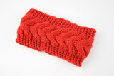 Acrylic Thick Wool Knitted Headband Diagonally Crossed Hair Accessories For Women - Minihomy