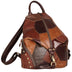 Backpack Women's Head Layer Cowhide Willow Nails - Minihomy