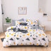 Autumn And Winter Bedding Four-Piece Cotton 1.8M Bed Quilt Cover Sheet 1.2M Cotton Student - Minihomy