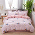 Autumn And Winter Bedding Four-Piece Cotton 1.8M Bed Quilt Cover Sheet 1.2M Cotton Student - Minihomy