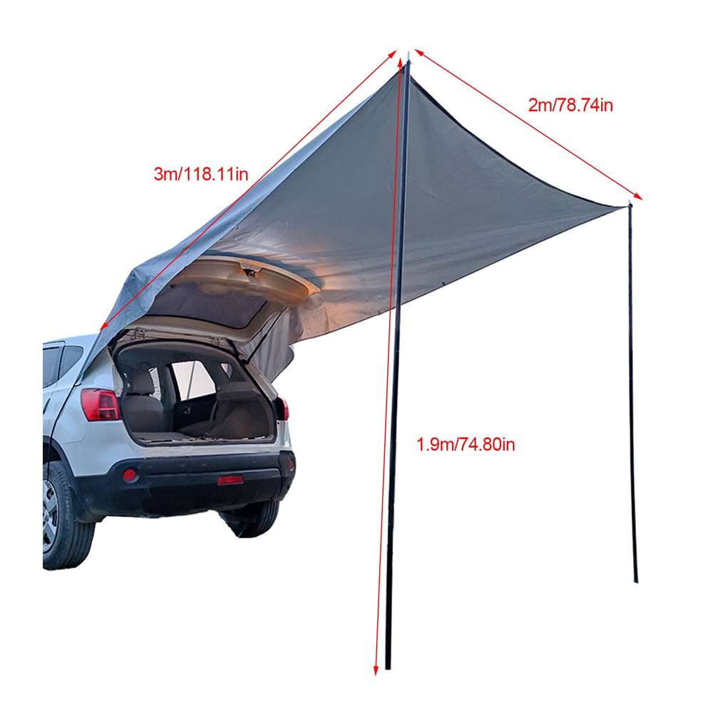 Car Side Trunk Canopy Camping Tent - Minihomy