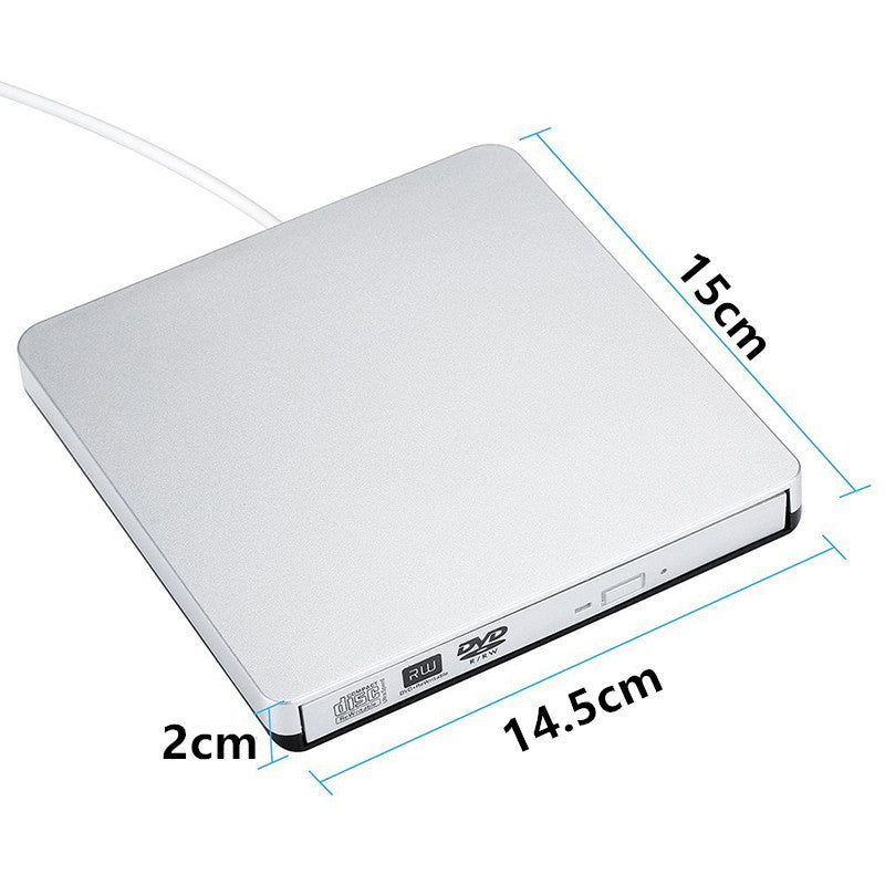 Computer External Mobile External Burning Optical Drive Tray Drive Disc Dvd Burner - Minihomy