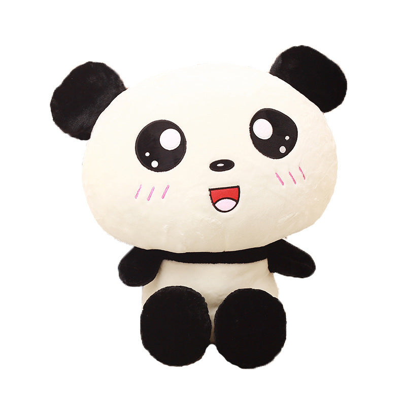 Big Head Panda Plush Toys Stuffed Soft Animal Pillow Cute Bear Gift for Children - Minihomy