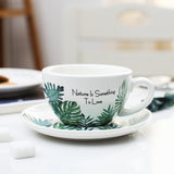 Embossed Latte Coffee Cup Cappuccino Latte Cup - Minihomy