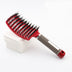 Large Curved Comb Hairbrush Boar Bristles Massage Comb Curly Hair Multifunctional Hair Brush - Minihomy