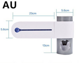 2-in-1 UV disinfection toothbrush Automatic toothpaste holder - Minihomy