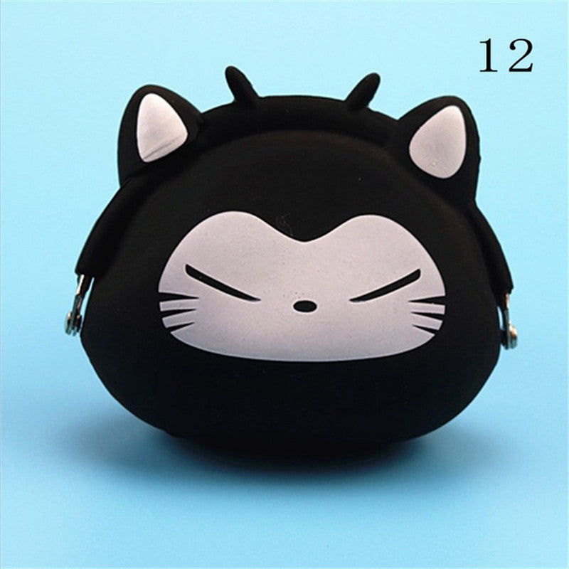 Lovely Girls Silicone Storage Animal Mini Pouch Coin Bags - Minihomy