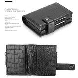 Automatic Ejection Of Large-capacity Metal Multi-function Card Holder - Minihomy