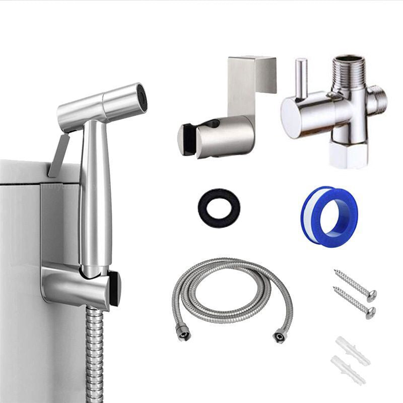 Toilet Companion Bidet Spray Gun Set High Pressure Booster Nozzle Toilet Spray Gun