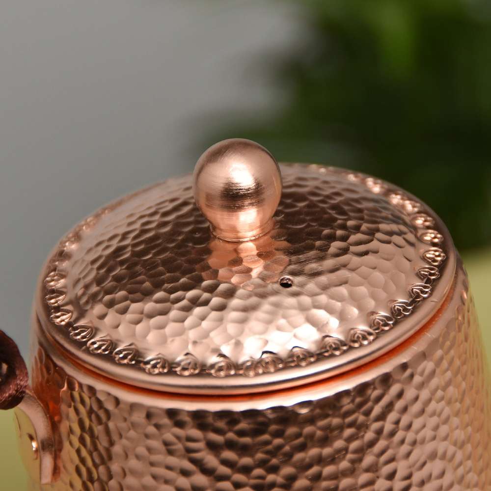 Copper Pot Thin-Necked Pot Handmade Thickened Hand Coffee Pot - Minihomy