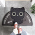 Silk Circle Entrance Door Puppet Cat Floor Mat Carpet Entrance Entrance Porch Floor Mat