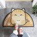 Silk Circle Entrance Door Puppet Cat Floor Mat Carpet Entrance Entrance Porch Floor Mat