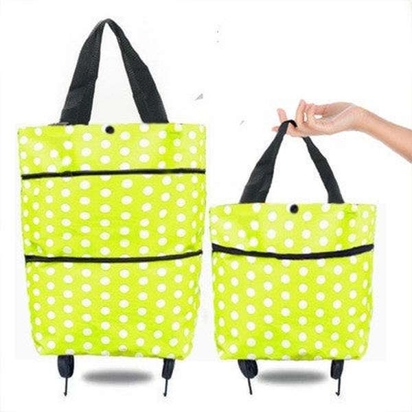 Foldable High Quality Tug Bag Shopping Cart - Minihomy