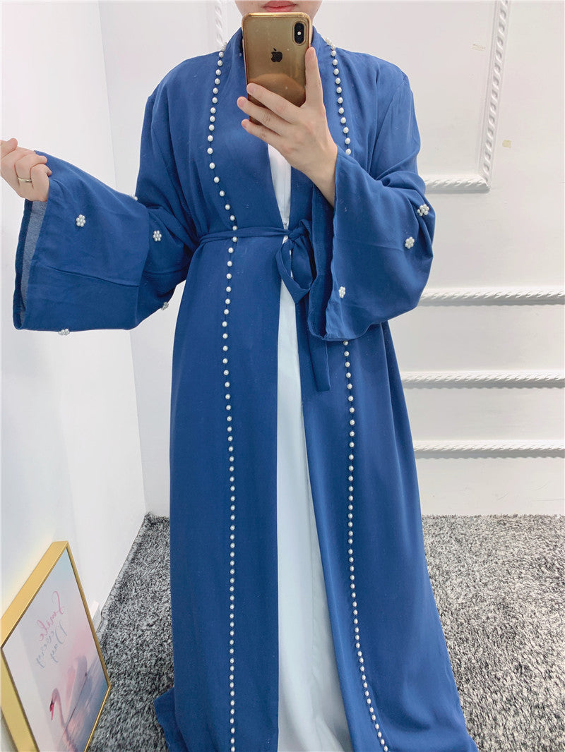 Moroccan Abaya Dubai Kaftan: Eid Muslim Dress & Hijab - Minihomy