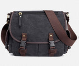 Men's Canvas Shoulder Bags Casual Men's Bags Messenger Multifunctional Bags - Minihomy