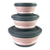 3pcs/set Portable Silicone Folding Bowl - Minihomy