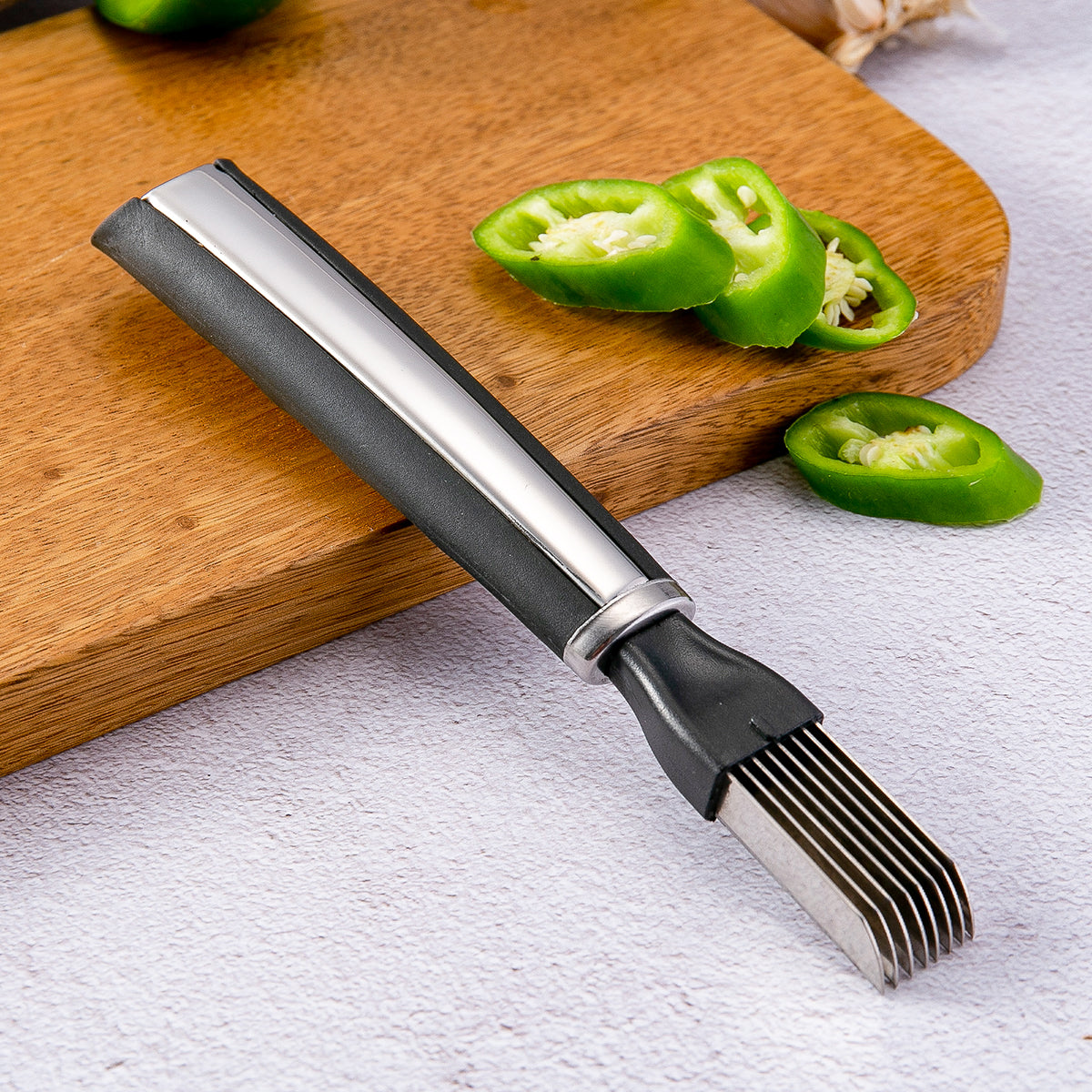 Multifunctional Vegetable Cutter Kitchen Gadgets Chopped Green Onion Knife - Minihomy