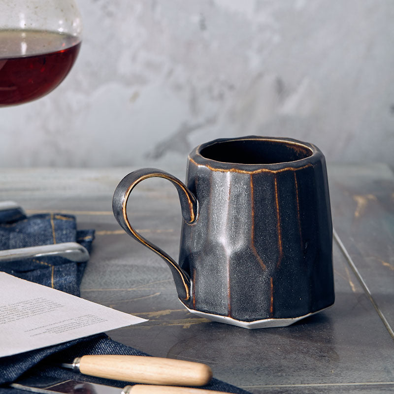 Retro Mug Boy Ceramic Coffee Cup