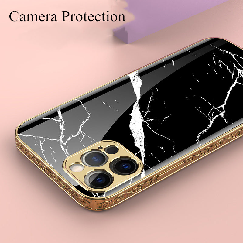 Mobile Phone Shell Embossed Electroplating Phone Case - Minihomy