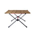 Outdoor Folding Table Camping Table Mesh BBQ Picnic Table - Minihomy