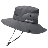 Outdoor sunshade hat couple fisherman's hat - Minihomy