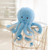 Lovely Simulation Octopus Pendant Plush Stuffed Toy Soft Animal Home Accessories Cute Doll Children Gifts - Minihomy