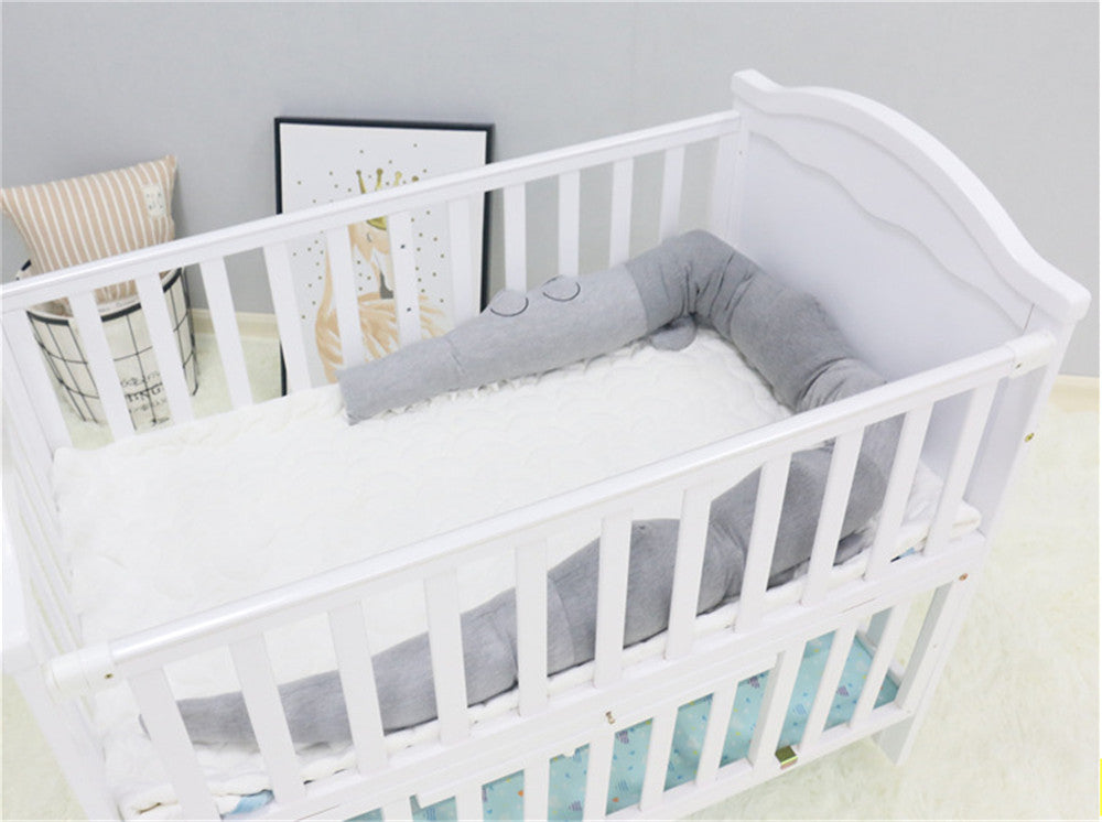 Baby Bedding Cartoon Baby Crib Bumper Pillow Infant Cradle Kids Bed Fence Baby Decoration Room Accessories - Minihomy