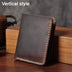 Handmade Vintage Crazy horse Genuine Leather Men Wallet - Minihomy