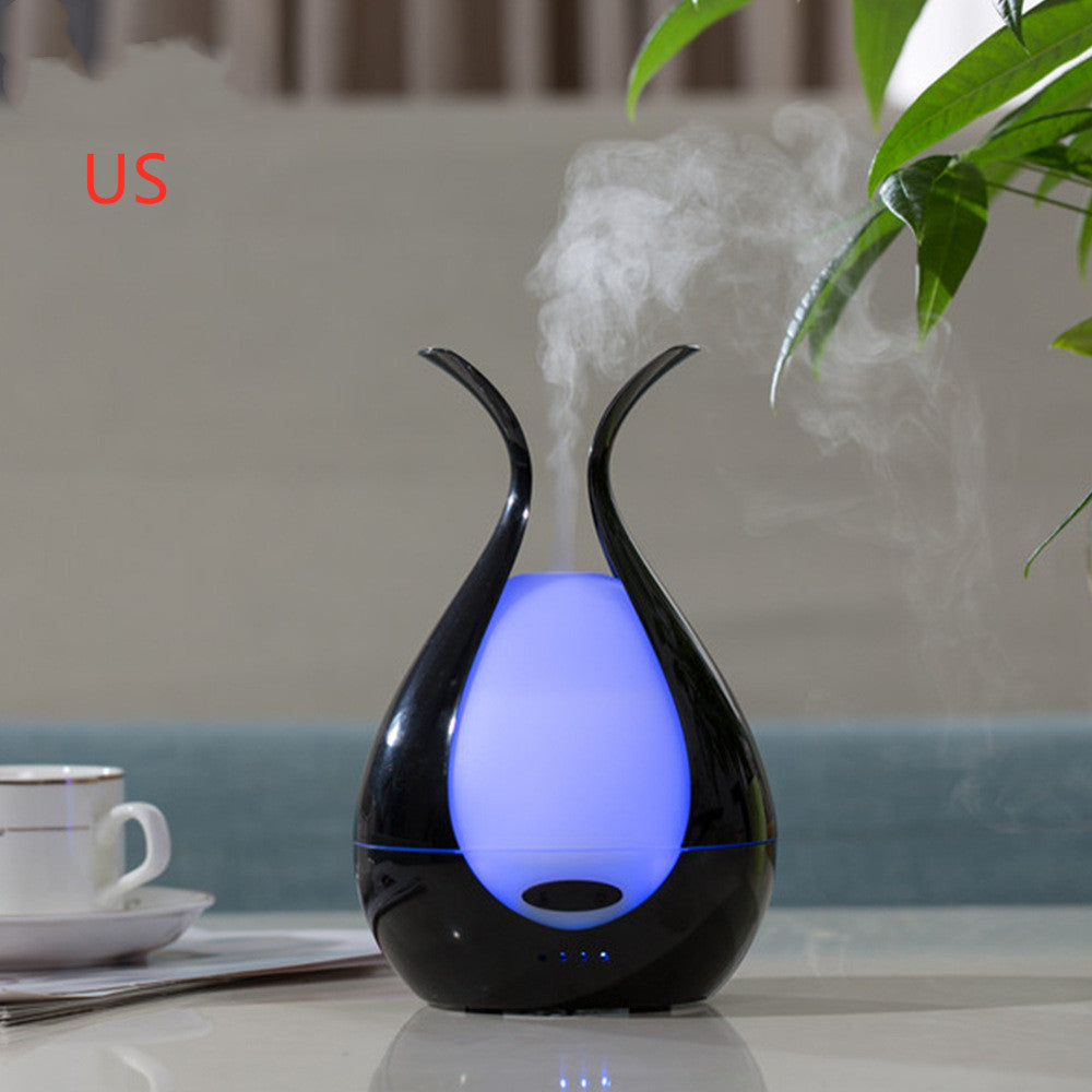 Home Office Humidifier Small Essential Oil Night Light Aroma Diffuser - Minihomy