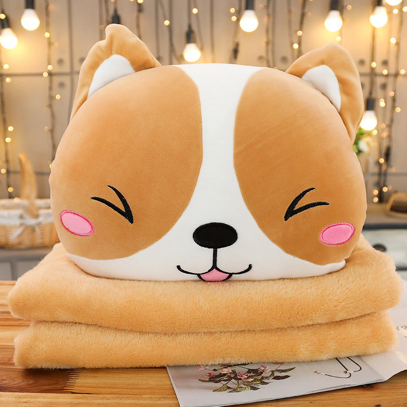 Cute Shiba Inu Pillow - Minihomy