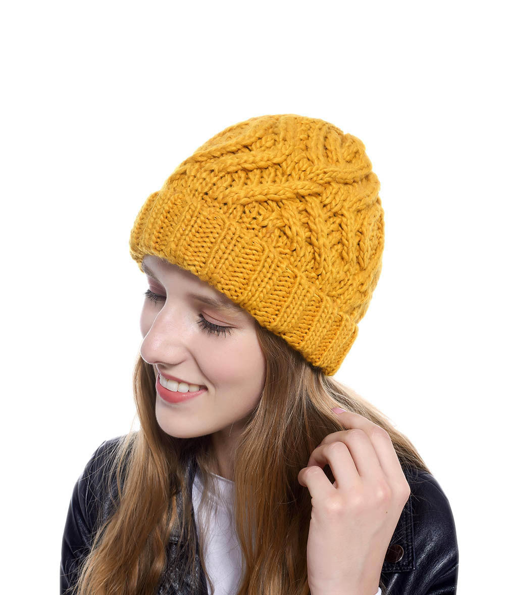 Woollen knitted hat for Women