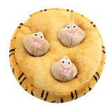 Interactive Squeaky Hide Seek Activity Plush Pet Toy - Minihomy