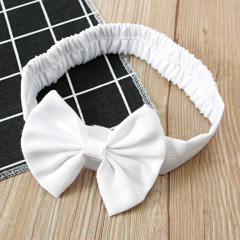 Girls baby sleeveless bow skirt - Minihomy