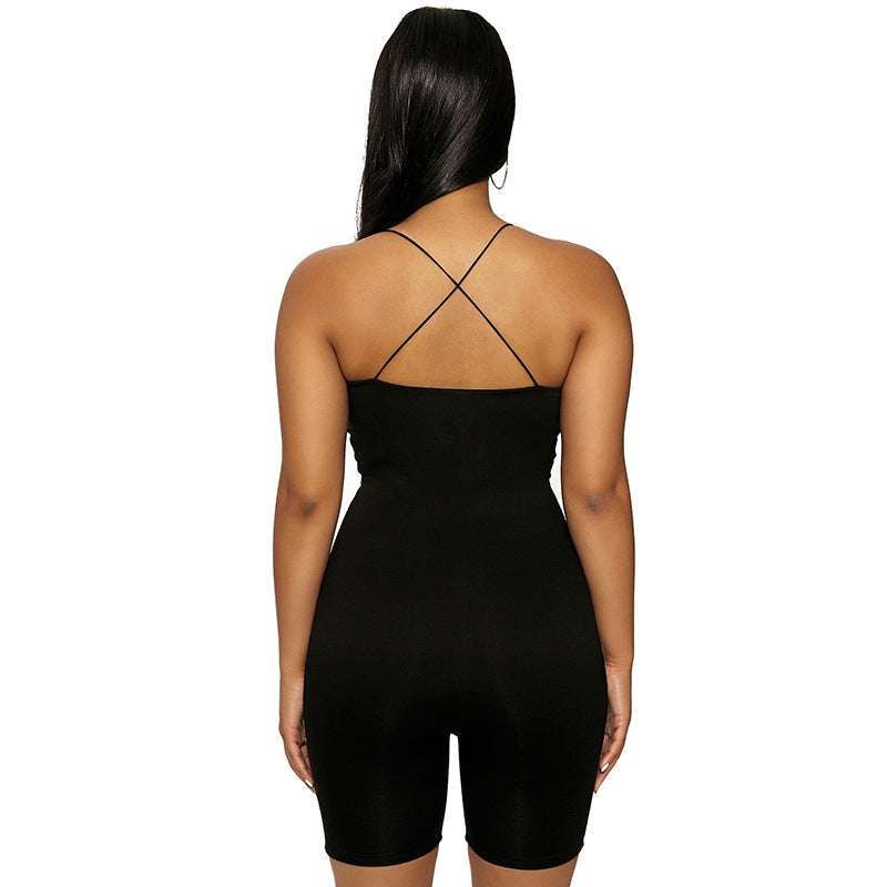 Backless slim bodysuit for women - Minihomy