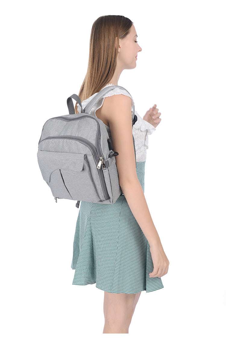 Mommy Backpack Outdoor Large Capacity Backpack Fashion Casual Bag - Minihomy