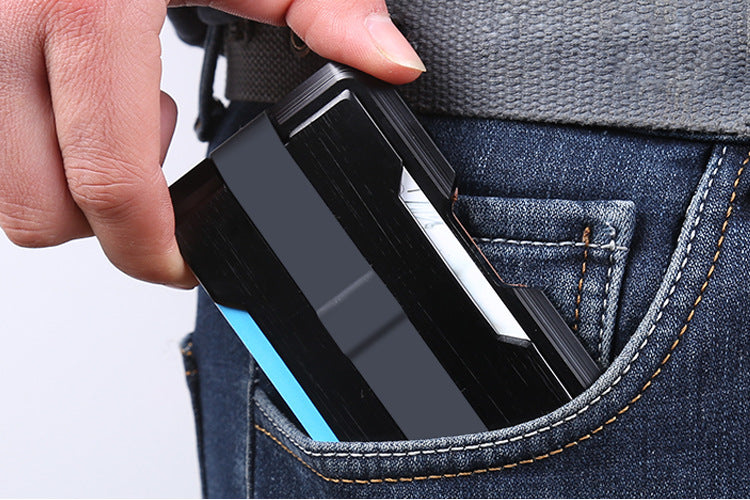 Multi-function metal wallet - Minihomy