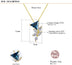 S925 Sterling Silver Floral Micro Pendant Female Necklace