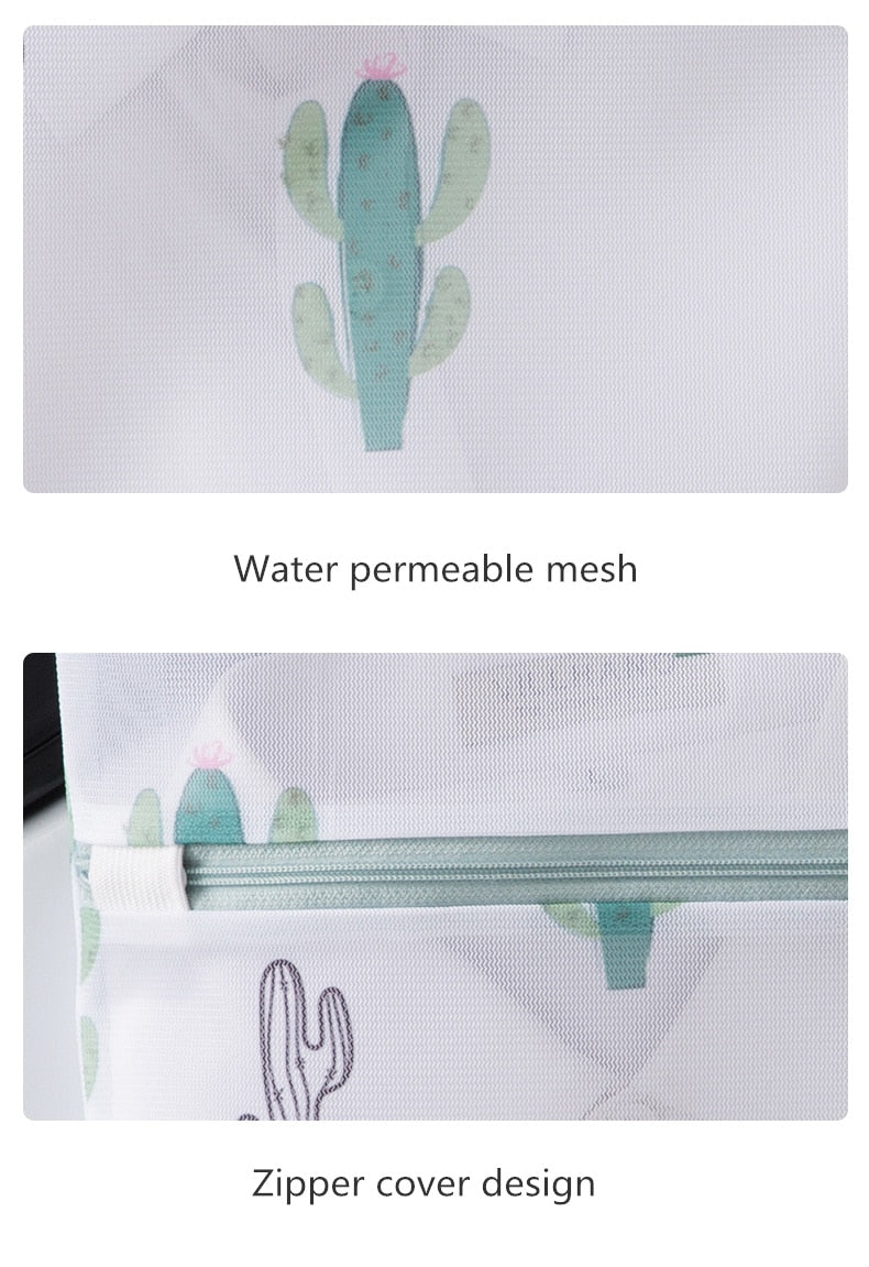 Mesh Wash Laundry Clothes Bag - Minihomy