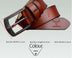 Dynamic buckle leather belt - Minihomy