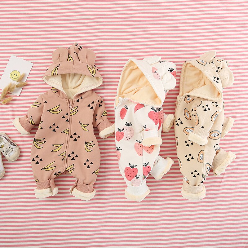 New Baby Romper hoodie Infant Jumpsuit Clothes - Minihomy