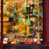 Christmas decorations store window stickers - Minihomy