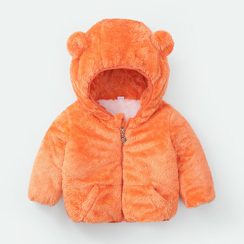 Baby winter padded jacket cotton jacket - Minihomy