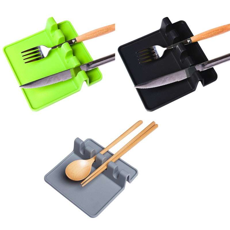 Kitchen Silicone Spoon Pad Spatula Mat - Minihomy