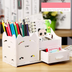 Multi-function pen holder creative desktop small storage box - Minihomy