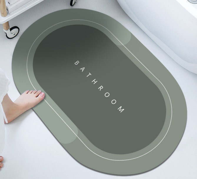 Bathroom Absorbent And Quick-drying Floor Mat - Minihomy