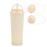 830ml Large Capacity Thermos Cup Convenient Handle - Minihomy